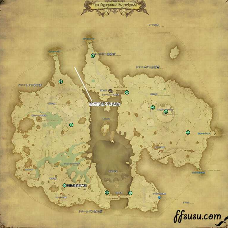 ff14龙堡内陆低地风脉位置