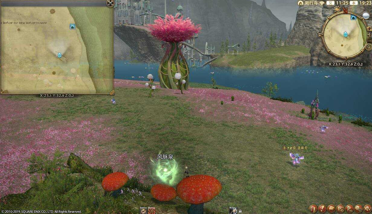 ff14伊尔美格风脉位置