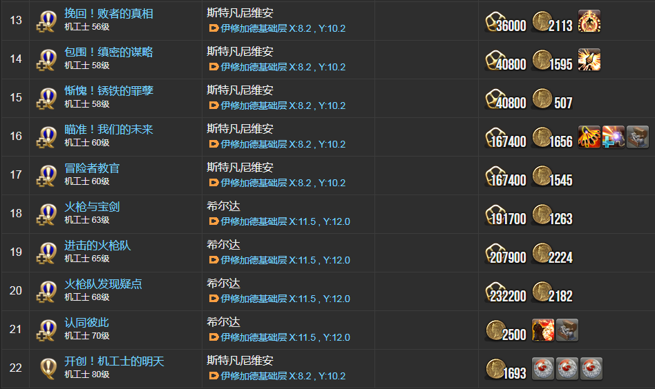 ff14机工士职业任务在哪接