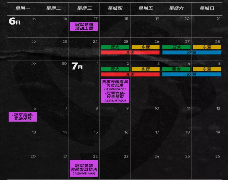 绝地求生冠军竞猜奖励什么时候发放