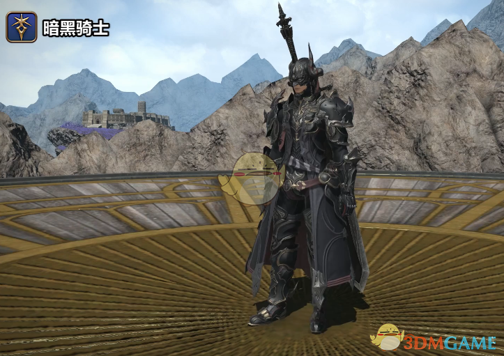《ff14》5.25暗黑骑士80级校服染色外观