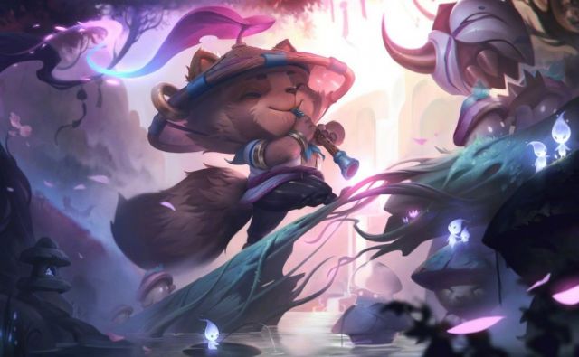 《LOL》10.15灵魂莲华提莫皮肤预览