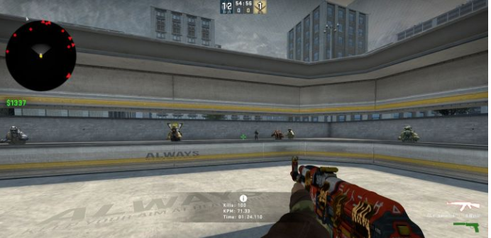 csgo急停怎么练