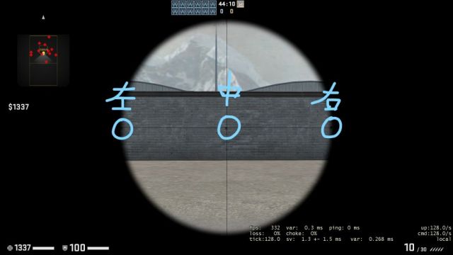 csgo狙击枪开镜灵敏度怎么调