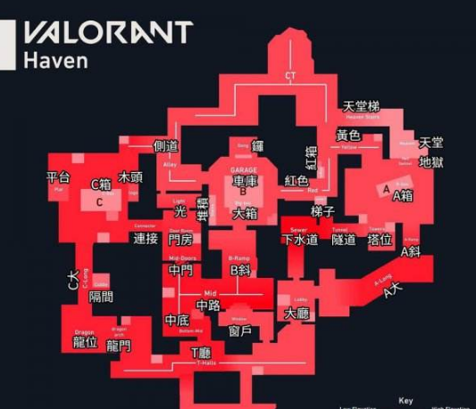 《valorant》地图报点大全