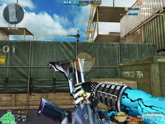 《CF》M4A1雷神白鲨皮肤外观