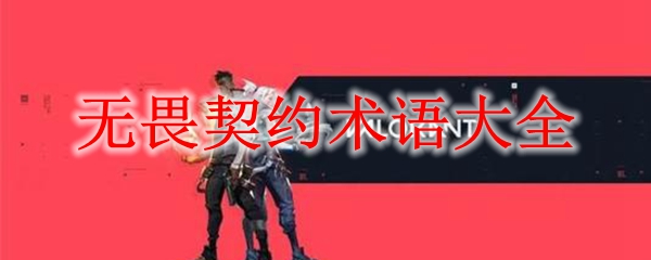 无畏契约术语大全