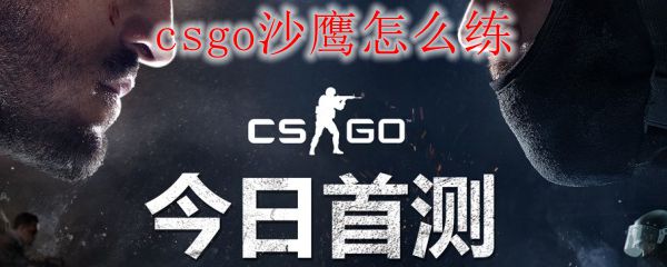 csgo沙鹰怎么练
