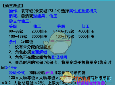 梦幻西游人物怎么洗点