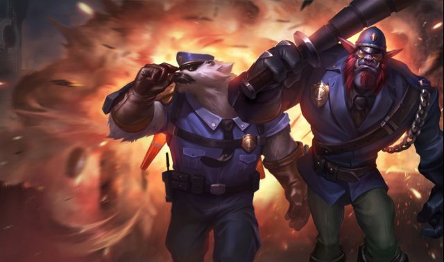 《LOL》新版狗熊警长皮肤介绍