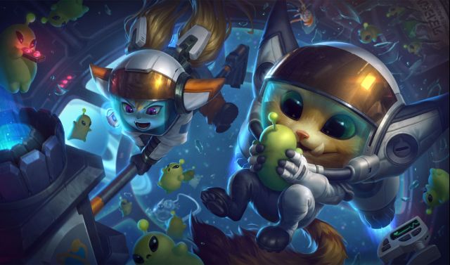 《LOL》宇航员纳尔皮肤特效展示