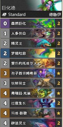 《炉石传说》外域的灰烬巨化德卡组玩法推荐