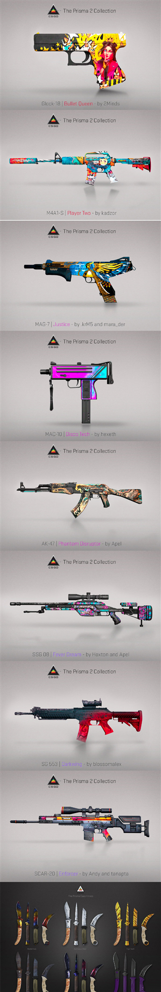 《CSGO》棱彩2号武器箱皮肤一览