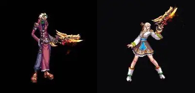 《DNF》神枪手赤龙闹龙装扮外观预览