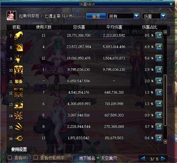 《DNF》100死灵术士最新搬砖加点