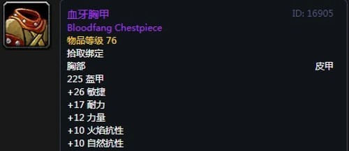  《魔兽世界》怀旧服第三阶段刺杀贼毕业装备汇总