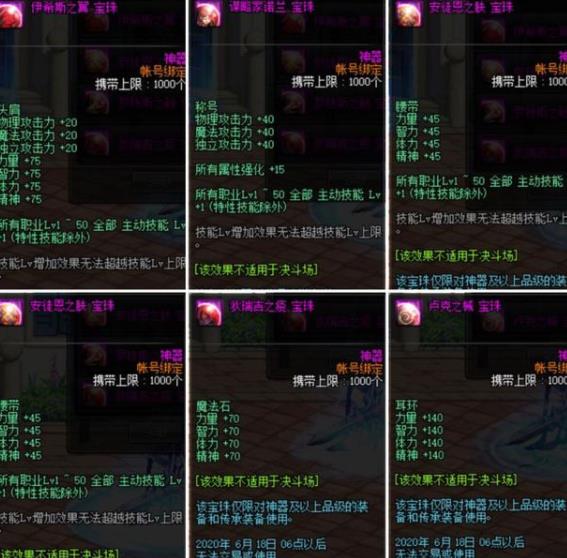 《DNF》2020春节光环交易说明