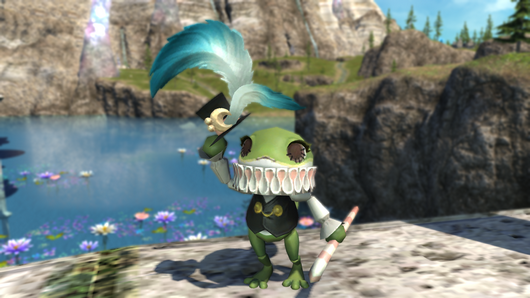 《FF14》5.05青蛙宠物外观介绍