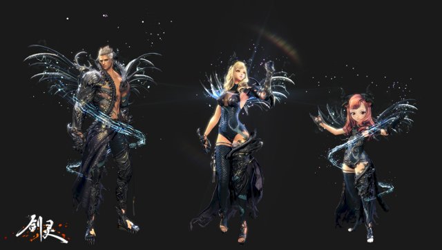 《剑灵》青龙幻影武器外观介绍