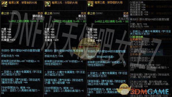 《DNF》2020奶妈装备选择
