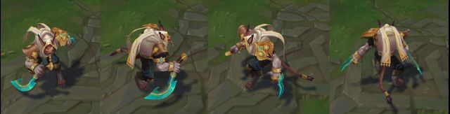 《LOL》圣金追猎者雷恩加尔皮肤介绍