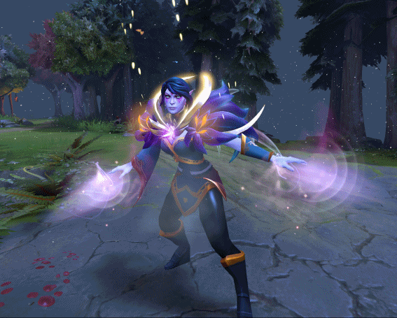 《dota2》2019珍宝之瓶耳语之系斗篷饰品外观