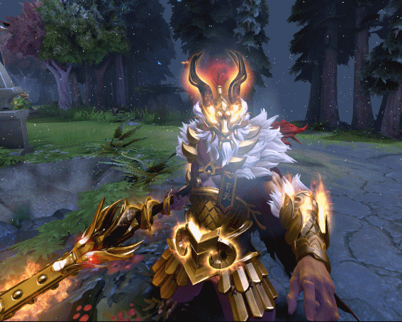 《dota2》2019珍宝之瓶伏魔行者饰品外观
