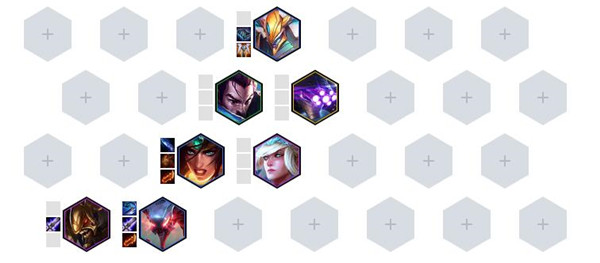 《LOL》云顶之弈9.22沙漠风秘剑阵容剑魔站位分析