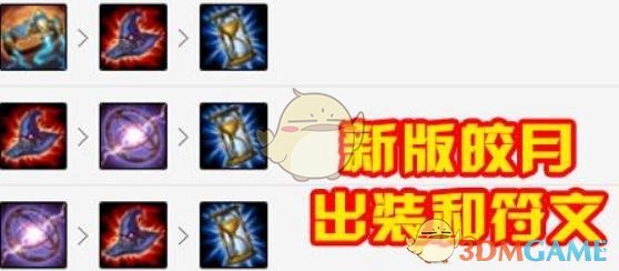 《LOL》皎月重做出装选择