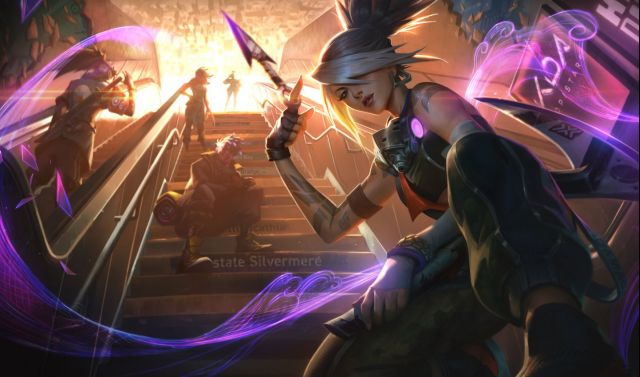 《LOL》9.22真实伤害阿卡丽皮肤预览