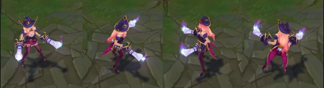 《LOL》蛊惑女巫厄运小姐新皮肤特效预览