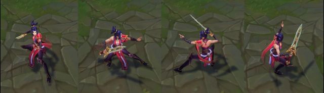 《LOL》玉剑传说锐雯皮肤介绍