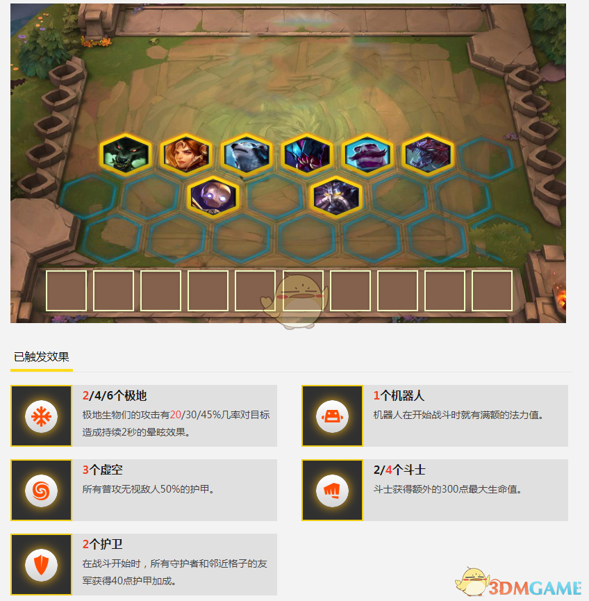 云顶之奕斗士有哪些