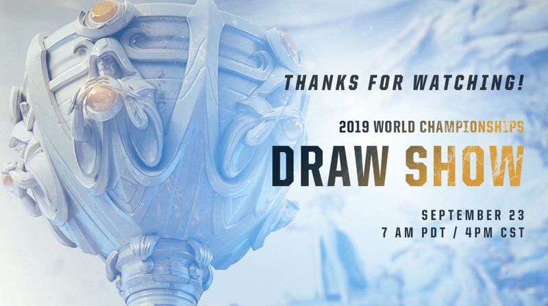 《LOL》2019世界赛抽签时间介绍