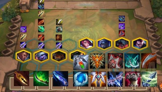 《LOL》云顶之弈枪剑流阵容出装