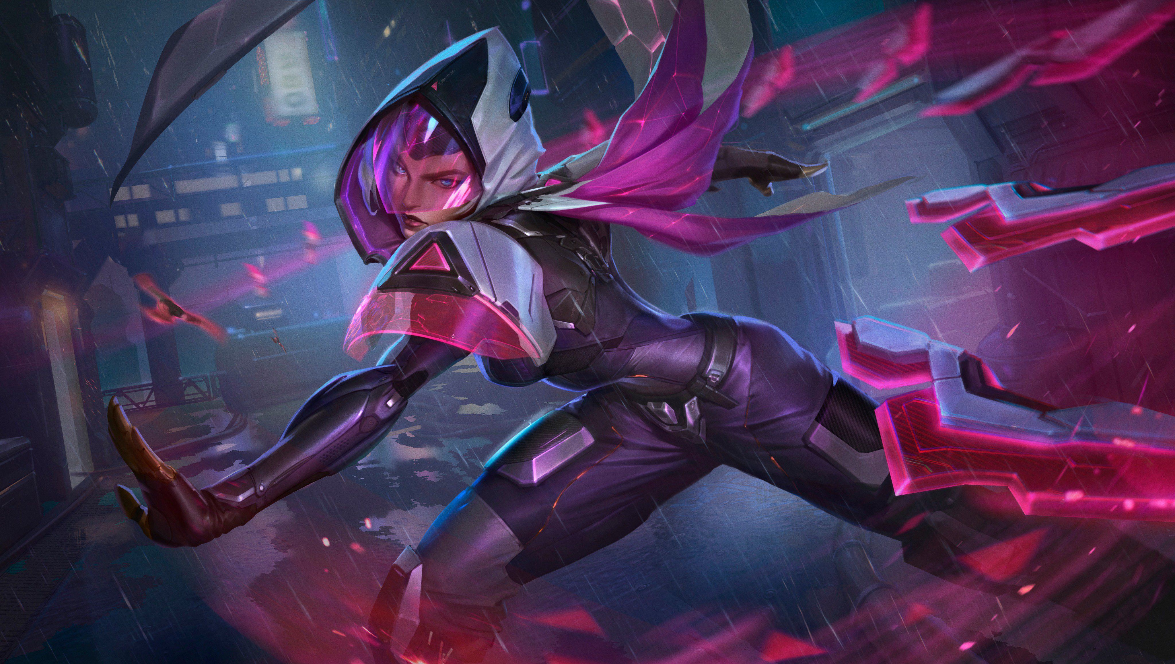 《LOL》源计划刀妹原画介绍