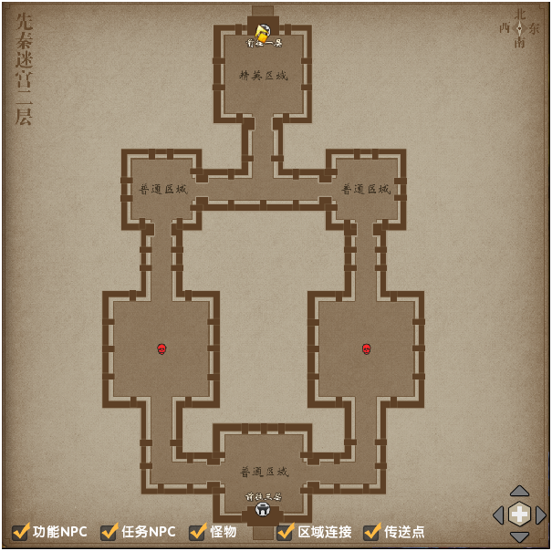 《热血征程》先秦迷宫地图介绍