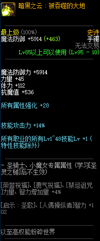 《DNF》男漫游普雷装备选择