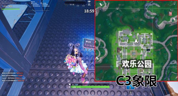 《堡垒之夜》37号芯片位置介绍