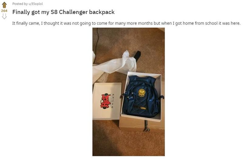《LOL》S8王者背包发放 今后不再有实物奖励
