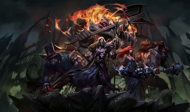 《LOL》新版铁男五杀摇滚乐吉他手皮肤特效介绍