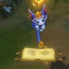 《LOL》2019新辅助英雄模型泄漏 坐在书上的小猫