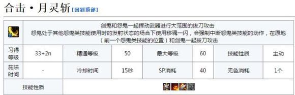 《DNF》剑影技能数据详细介绍