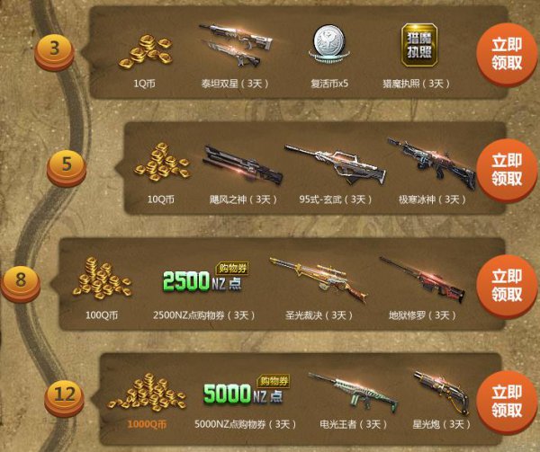《逆战》五一百万Q币金矿探宝活动介绍