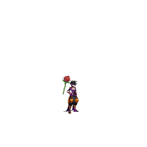 《DNF》爱心玫瑰武器特效一览