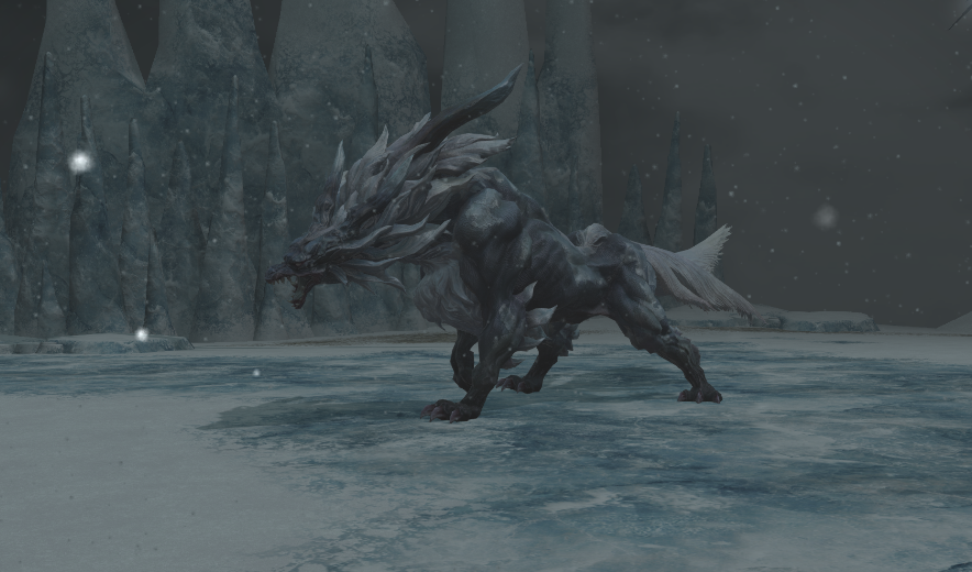 《FF14》50级NM嘲讽的霜狼—斯库尔打法攻略