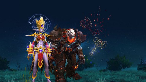 《魔兽世界》狮王之傲与部落之力烟花介绍