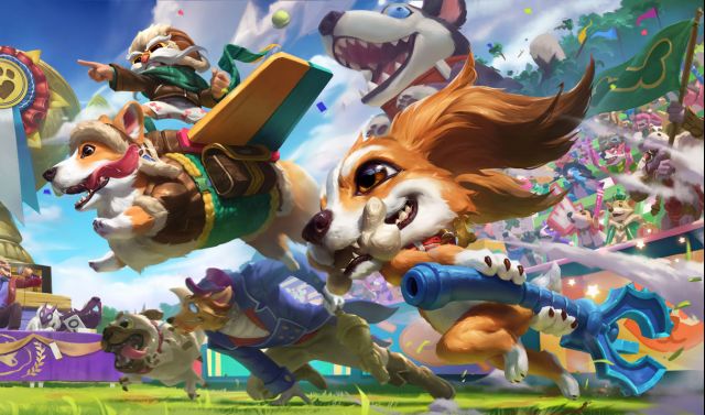 《LOL》2019愚人节猫狗大战皮肤预览