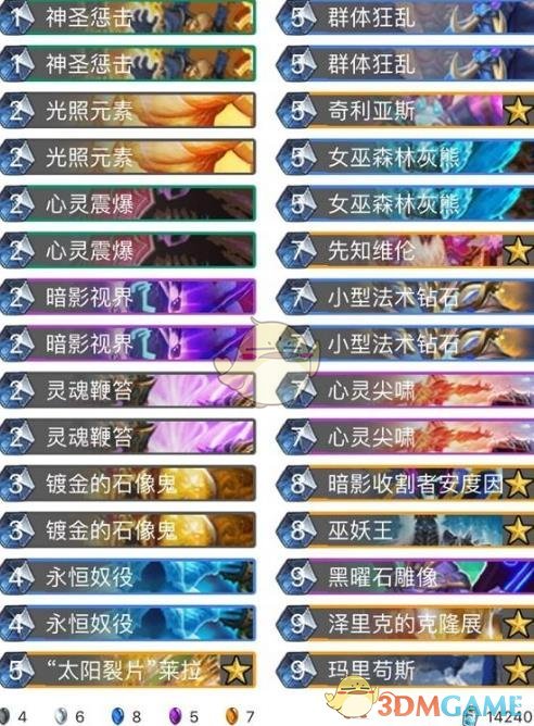 《炉石传说》2019牧师登顶卡组推荐