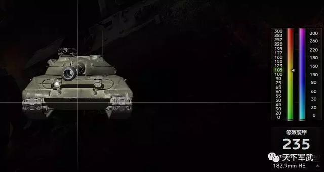 《坦克世界》看全系正面100%击穿弱点